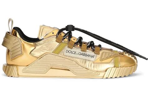 Dolce & Gabbana NS1 Low Top Gold (Women's)